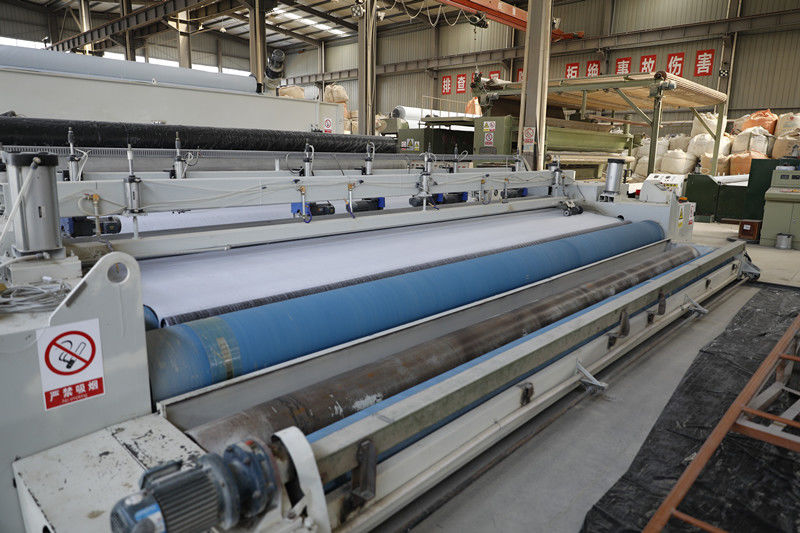 Tai`an Hongyuan Geosynthetics Co., Ltd. ligne de production du fabricant