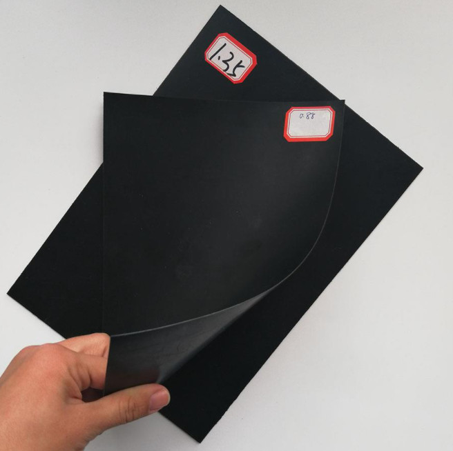 Longueur Exigence du client Geomembrane HDPE imperméable à l'eau pour étang de pisciculture 2
