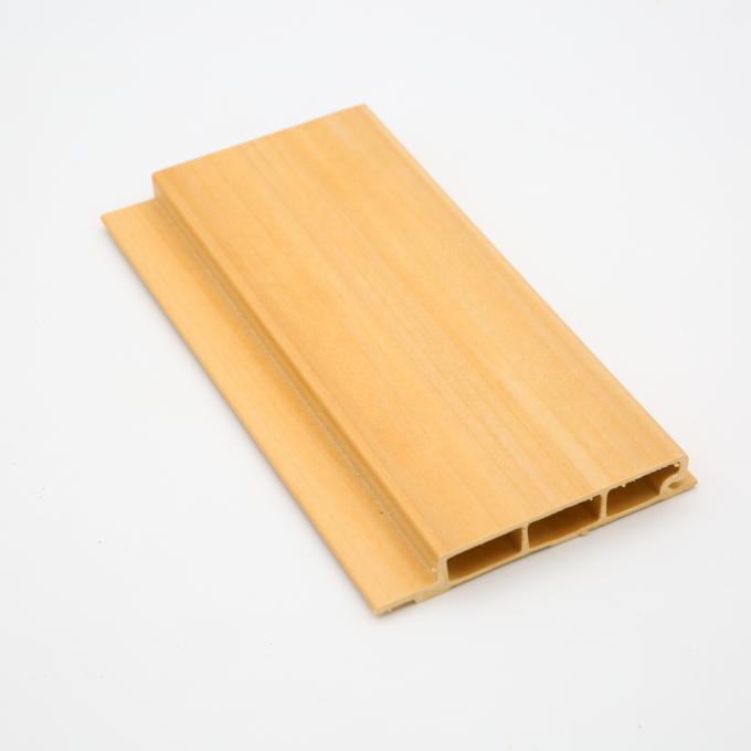 Matériaux composites en bois plastique pour panneaux muraux extérieurs de maisons préfabriquées 0
