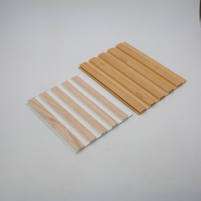 Matériaux composites en bois plastique pour panneaux muraux extérieurs de maisons préfabriquées 5