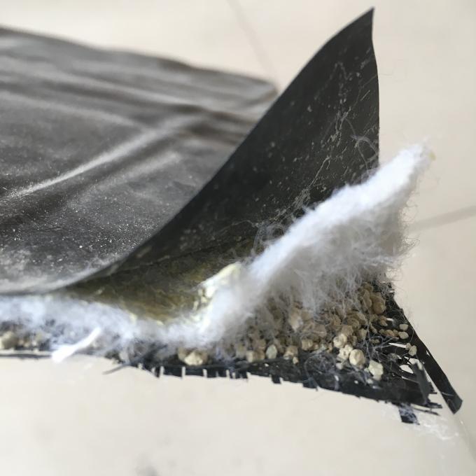 Géotextile de bentonite pour revêtement d'étang Naturel de sodium Bentonite revêtement d'argile géosynthétique 3