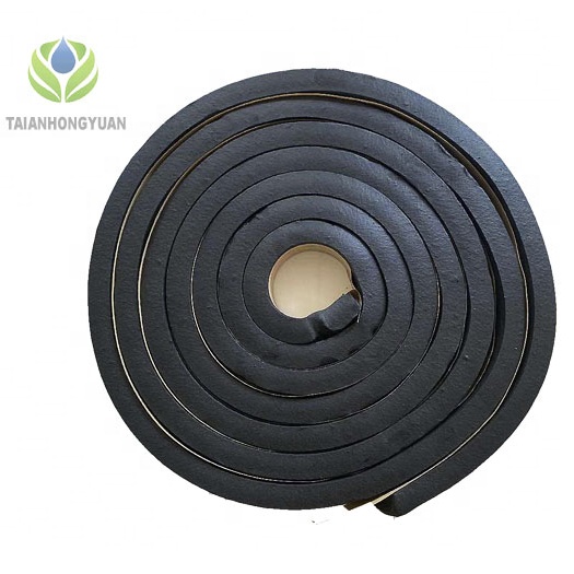 Barre d'eau gonflable à 300% d'expansion de bentonite pour l'étanchéité Normes ISO en noir 2
