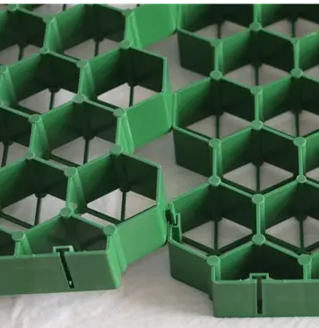 Stabilisation de la circulation des véhicules et des piétons grâce au paysage de base de la grille en plastique 7