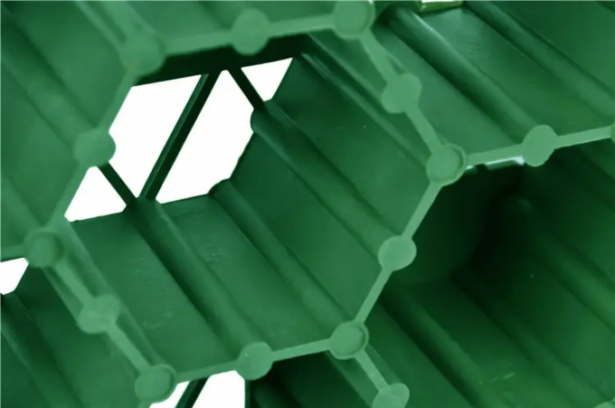 Stabilisation de la circulation des véhicules et des piétons grâce au paysage de base de la grille en plastique 6