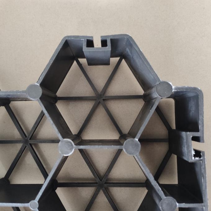 Stabilisation de la circulation des véhicules et des piétons grâce au paysage de base de la grille en plastique 1