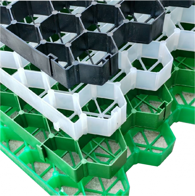 Réseau de gazon en PEHD en plastique pour l'allée d'une voiture Paver renforcement de plantation de gazon Paver Grid 5