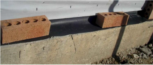 Vente directe 500um DPC imperméable à l'eau 10 ans d'expérience dans la construction de murs de fondation 5